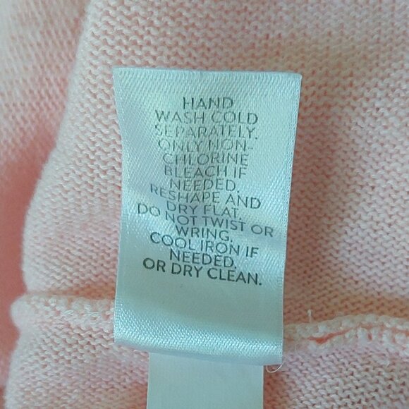 J. Jill Peachy Pink Sleeveless Tunic Fringe Hem Top Women's Size XS - Picture 8 of 9